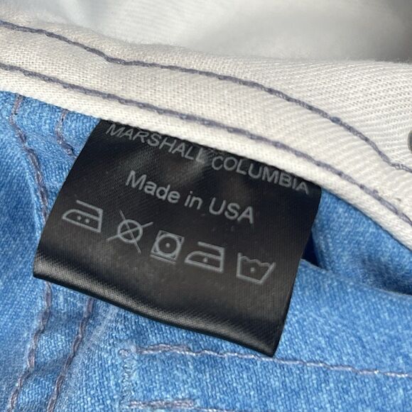 Marshall Columbia Disney Little Mermaid High Waisted Denim Embroidered Shorts S - Picture 11 of 16